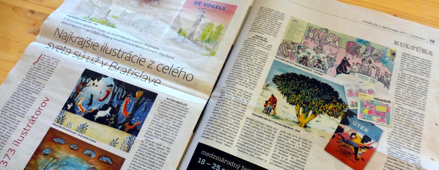 Média reflektujú Bienále ilustrácii Bratislava Média reflektujú Bienále ilustrácii Bratislava