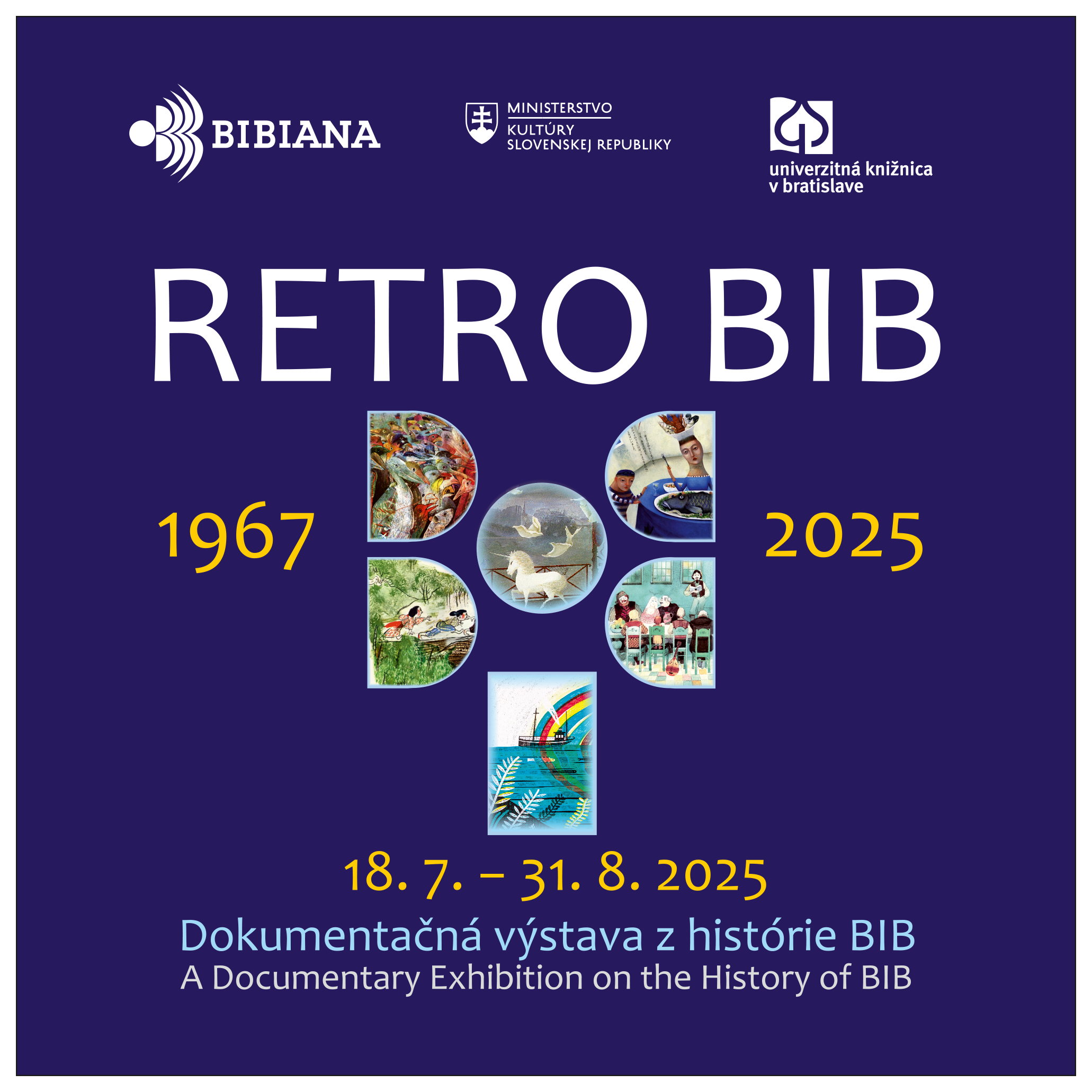 RETRO BIB 1967–2025: Dokumentačná výstava z histórie BIB