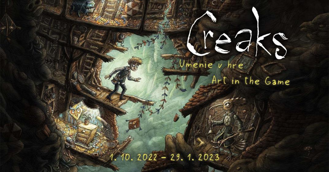 Otvorenie výstavy "CREAKS – Umenie v hre" Otvorenie výstavy "CREAKS – Umenie v hre"