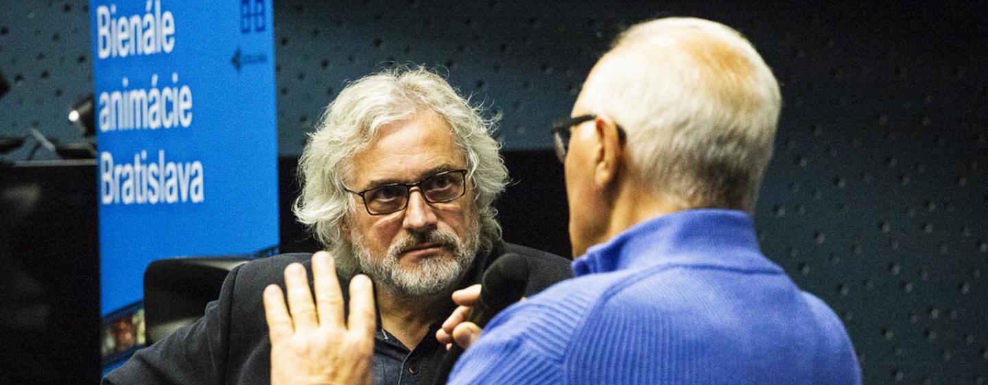 Uvedenie filmu Cervená korytnačka autorom Michael Dudok de Witom, s úvodom filmového historika Giannalberta Bendazziho