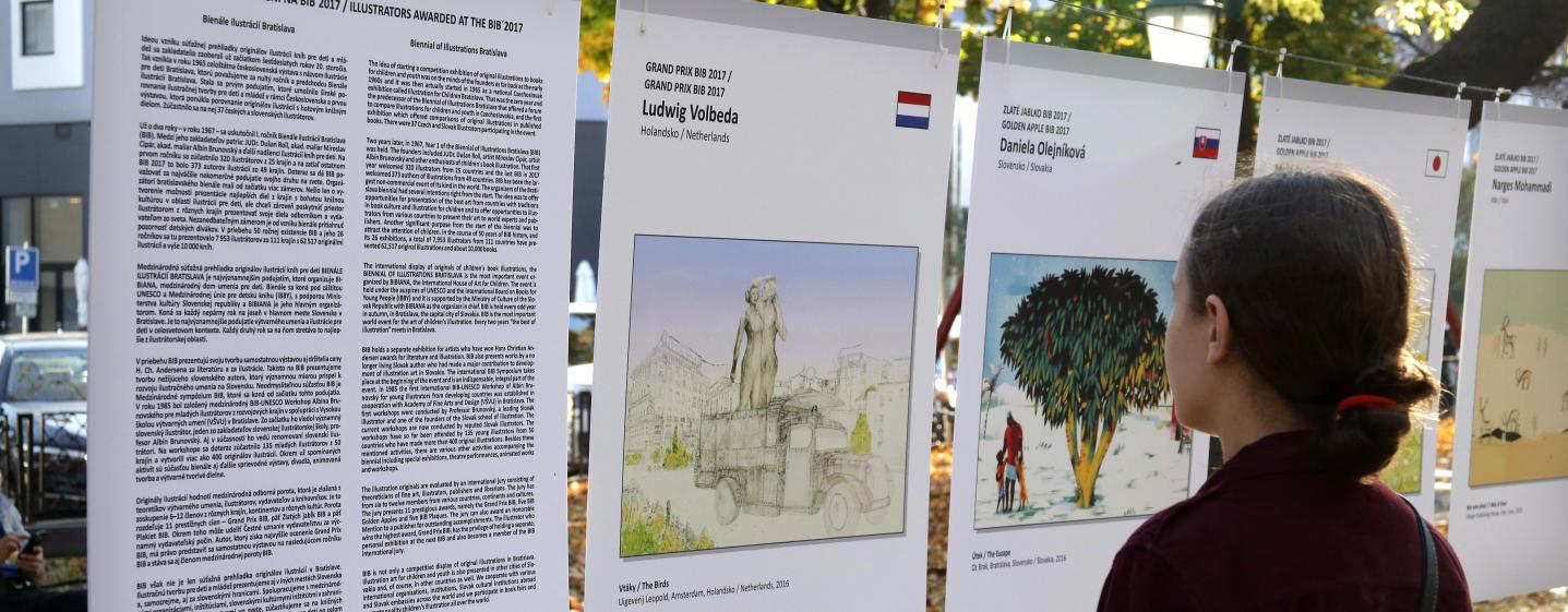 Ilustrátori ocenení na BIB 2017 na Hviezdoslavovom námestí