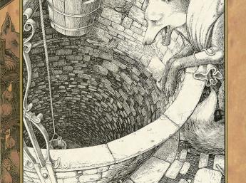 Belgicko – Hlboká studňa Tomislav Tomić (Chorvátsko) Ilustrácia z knihy: Prefíkané bájky (Surrey, Templar 2008) BIB 2009