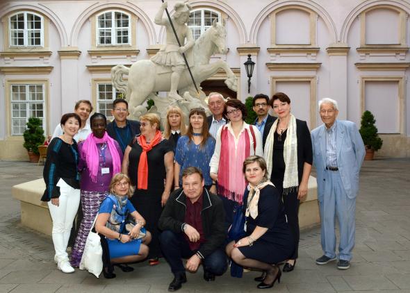 Medzinárodná porota BIB 2017 na bratislavskej radnici